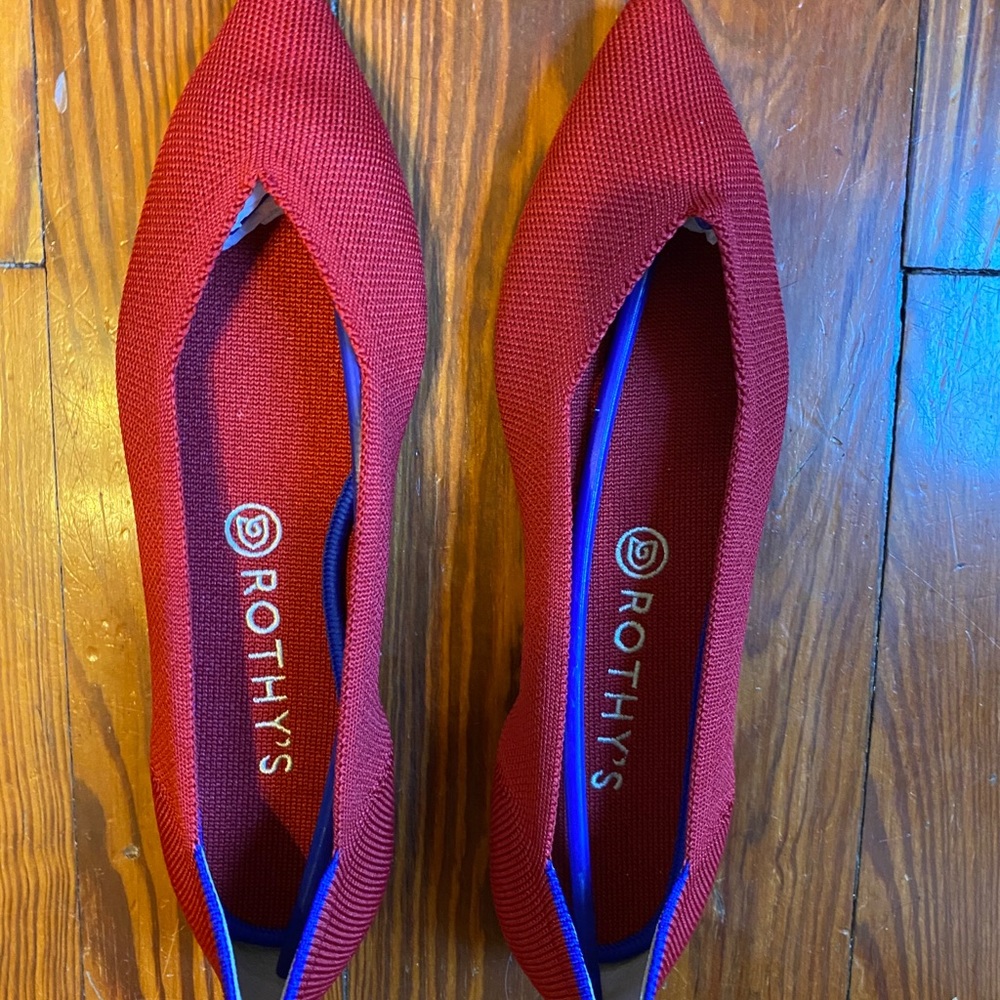 New in Box Rothys Pointed Toe Flats